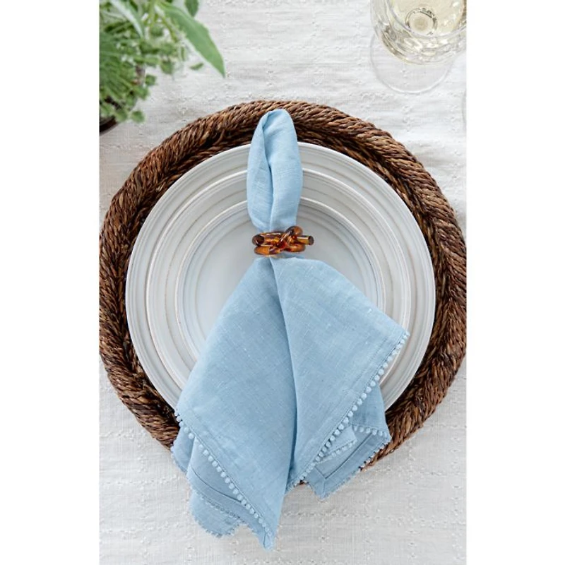 Trim Linen/Cotton Napkin