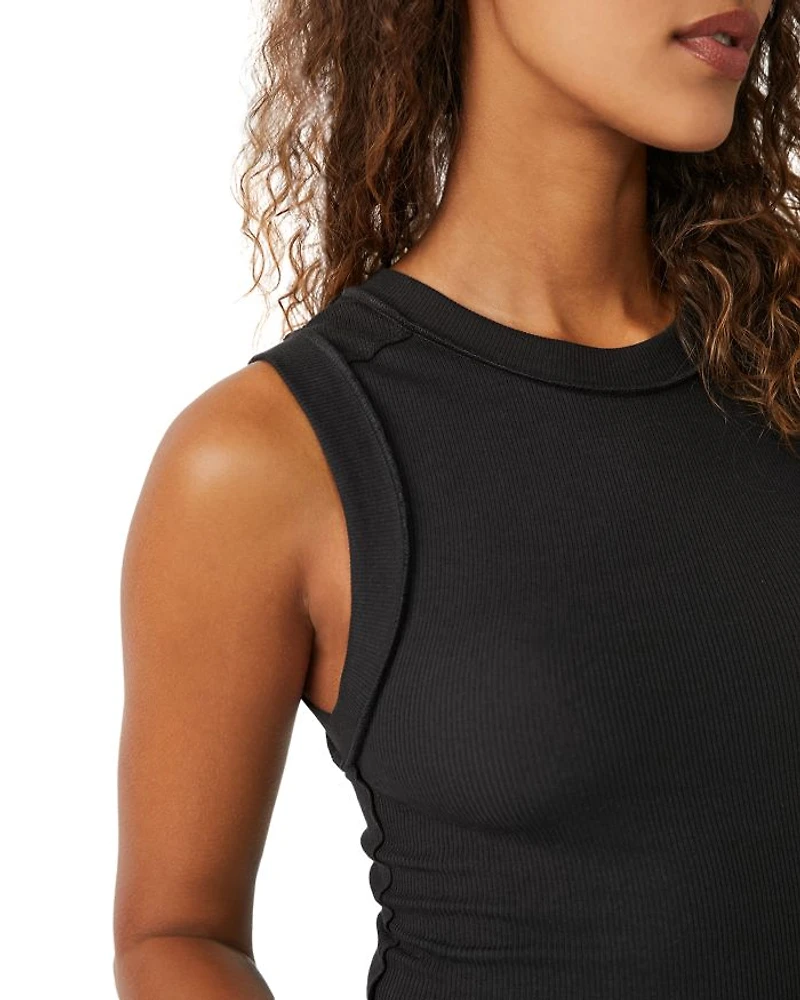 Kate Ribbed Tee