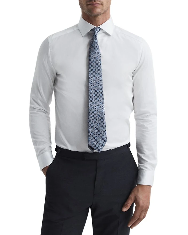 Remote Slim Fit Button Front Shirt