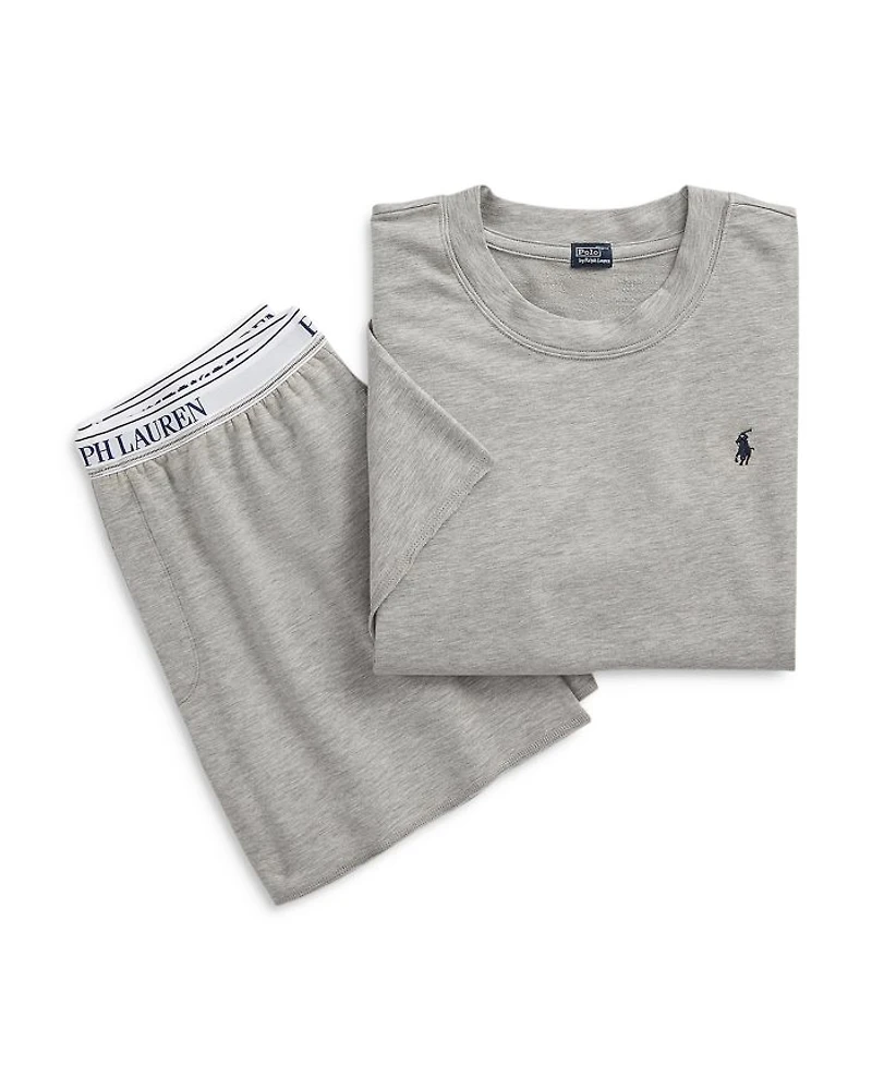 Terry Short Sleeve Shorty Set