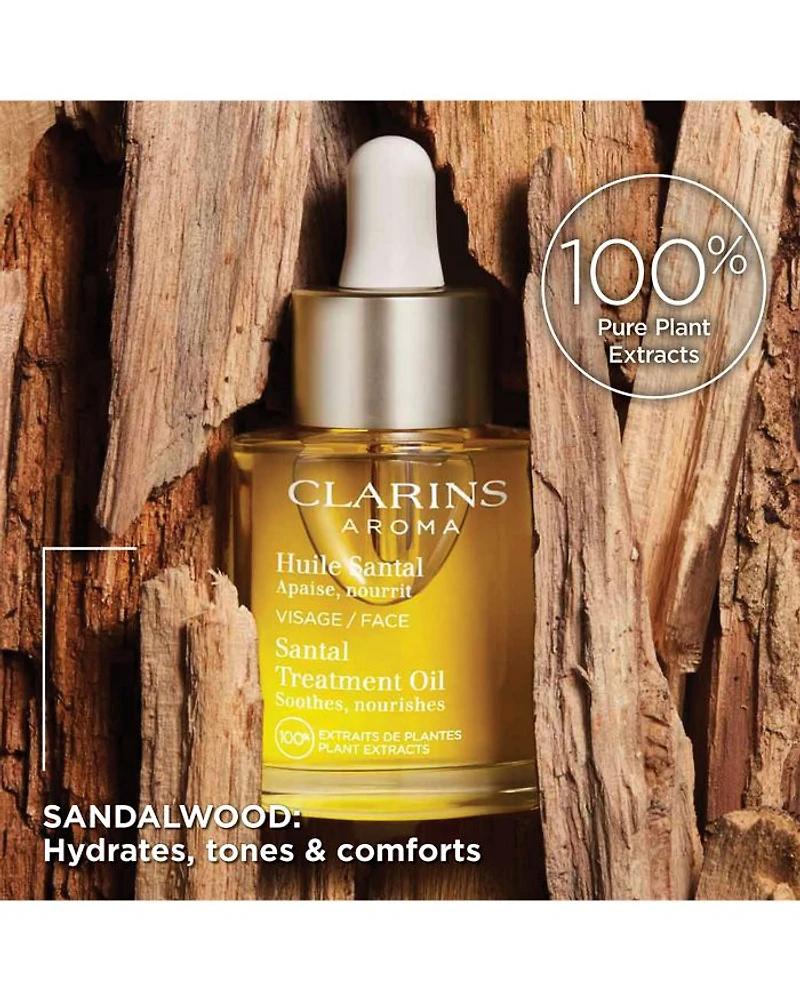 Santal Soothing & Hydrating Face Treatment Oil 1 oz.