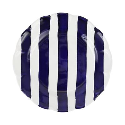 Amalfitana Stripe Salad Plate