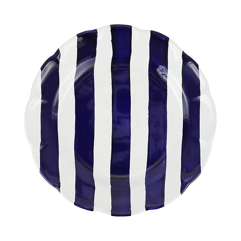 Vietri Amalfitana Stripe Salad Plate