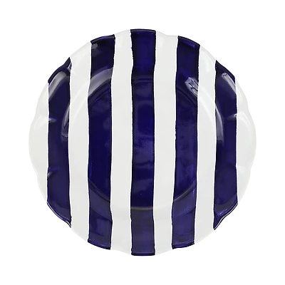 Vietri Amalfitana Stripe Salad Plate