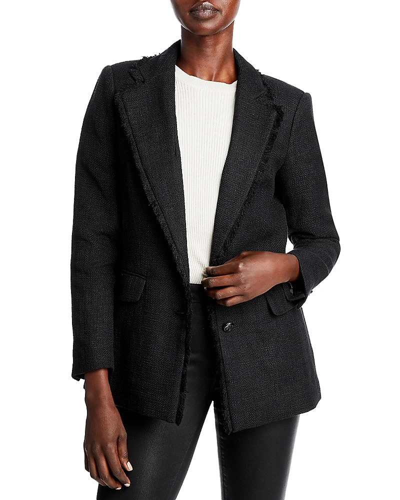 Karl Lagerfeld Paris Tweed Blazer