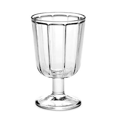 Serax Surface White Wine Glass