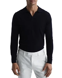 Milburn Long Sleeved Open Collar Sweater