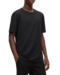 Boss Tiburt Regular Fit Textured Short Sleeve Tee