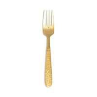 Vietri Martellato Gold Tone Salad Fork