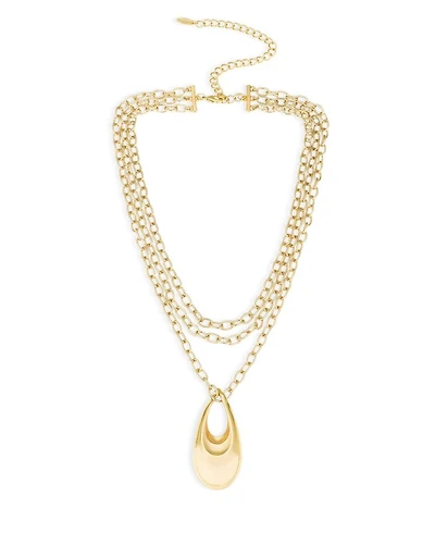 Infinity Layered Pendant Necklace, 15"-22"