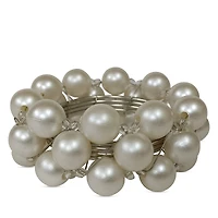 Aman Imports Pearl Bracelet Napkin Ring - Exclusive
