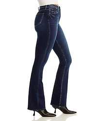 Selma Sleek High Rise Baby Bootcut Jeans Columbia
