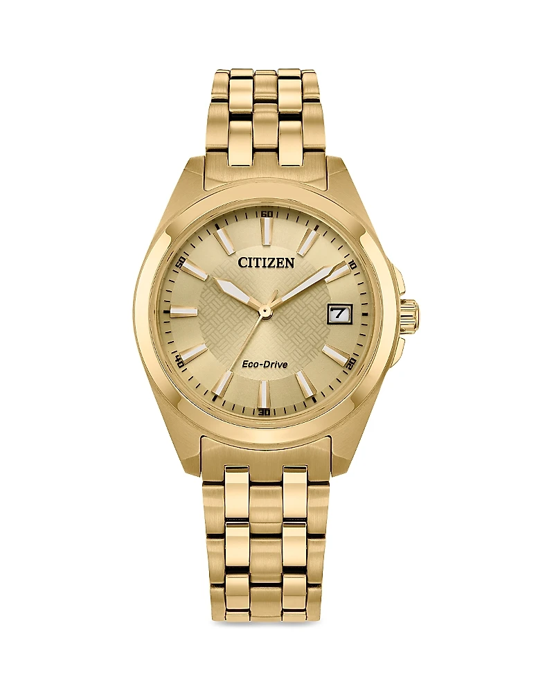 Citizen Eco Classic Gold Tone Stainless Steel Watch