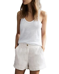 Demi Garment Dyed Linen Shorts