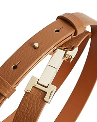 Women's Hayley Metal Hardware Leather Belt