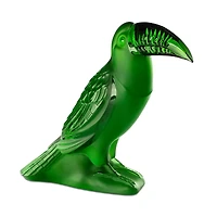 Lalique Crystal Toucan Figurine
