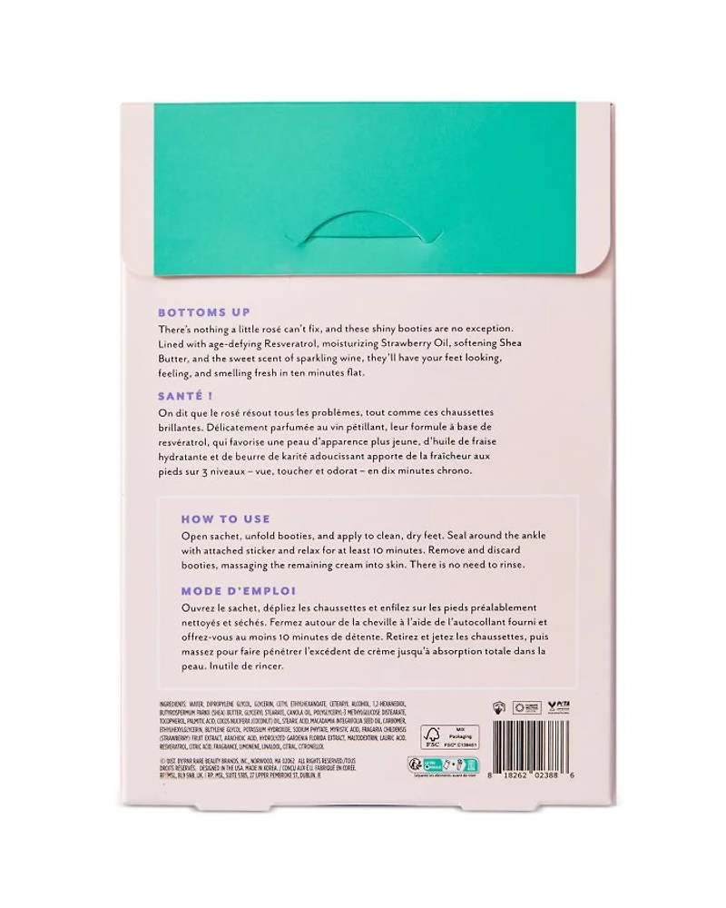 Rosé Toes Renewing Foot Mask