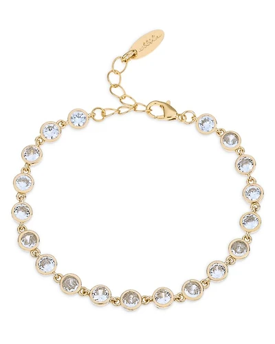 Everyday Cubic Zirconia Link Bracelet