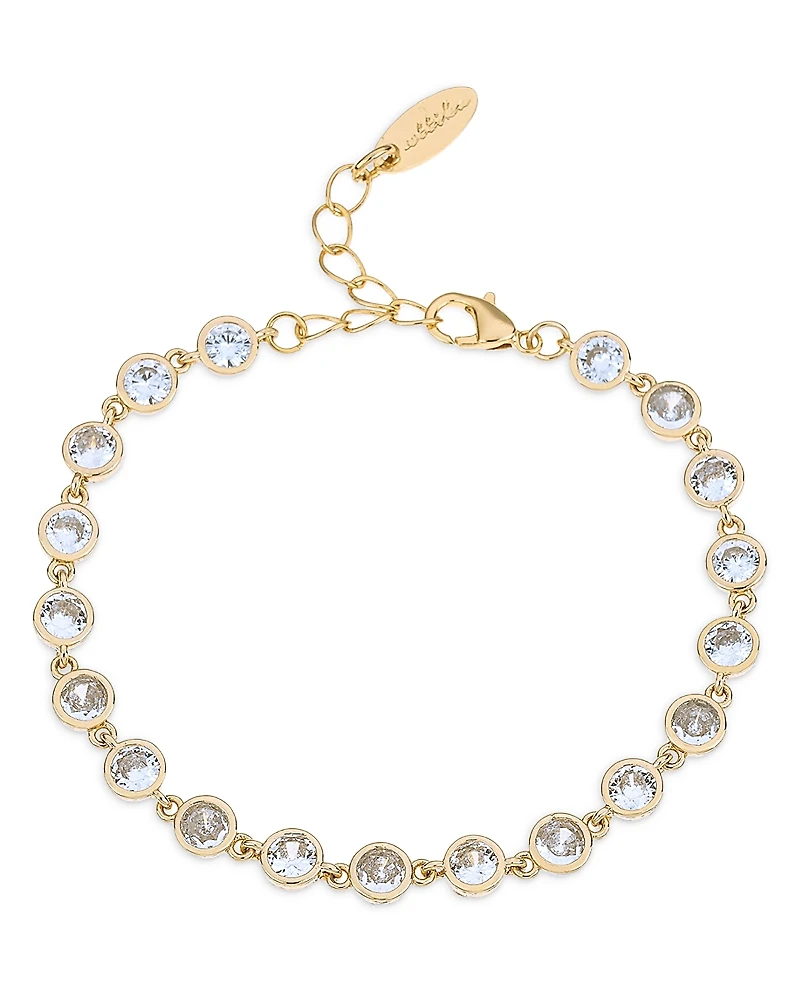 Ettika Everyday Cubic Zirconia Link Bracelet
