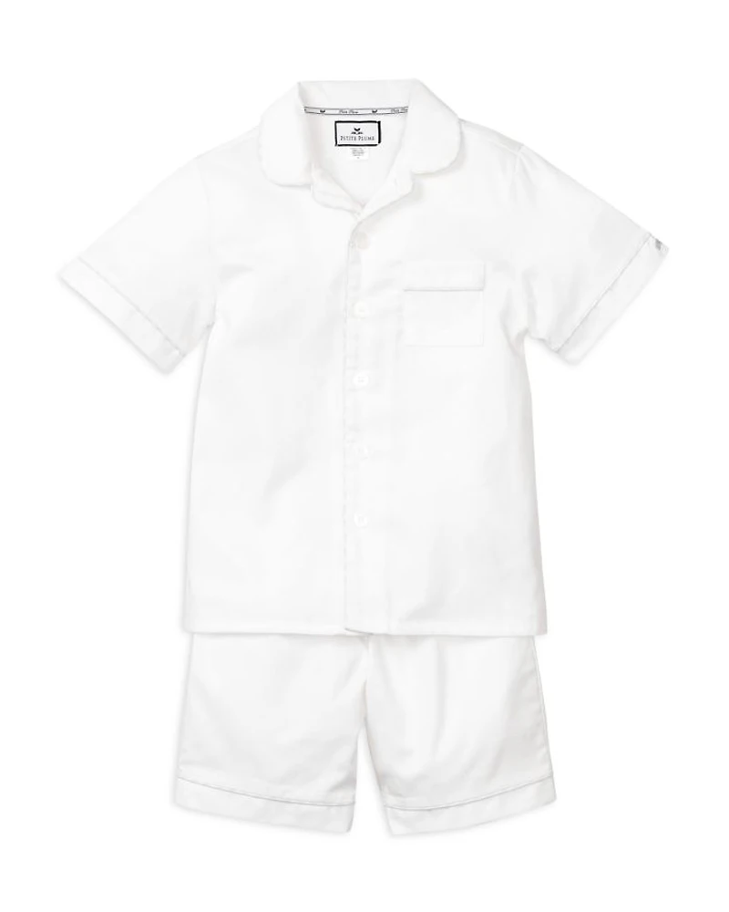 Boys' Classic White Short Set - Baby, Little Kid, Big Kid