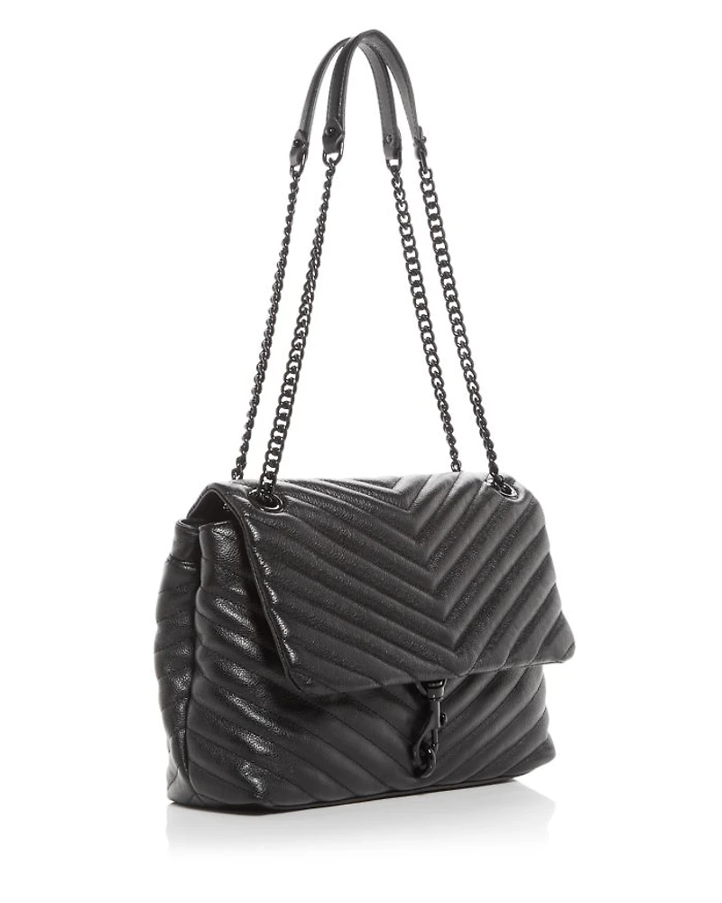 Edie Quilted Leather Crossbody
