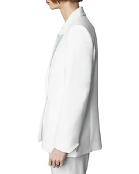 Visit Rhinestone Lapel Blazer