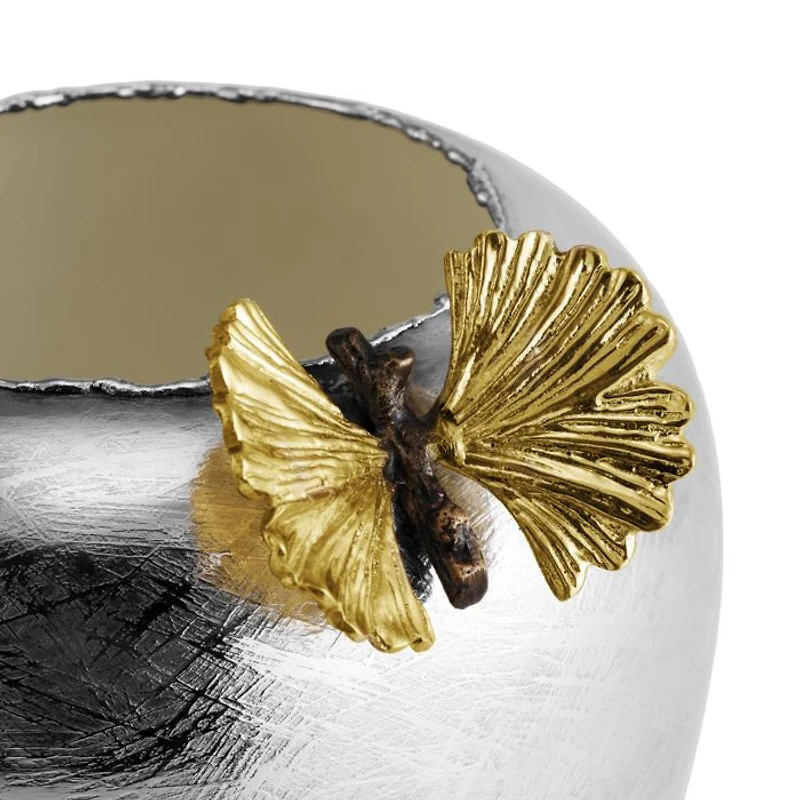 Butterfly Ginkgo Medium Vase