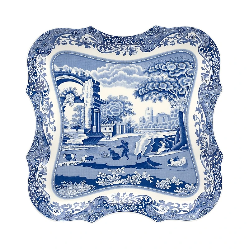 Spode Blue Italian Devonia Tray