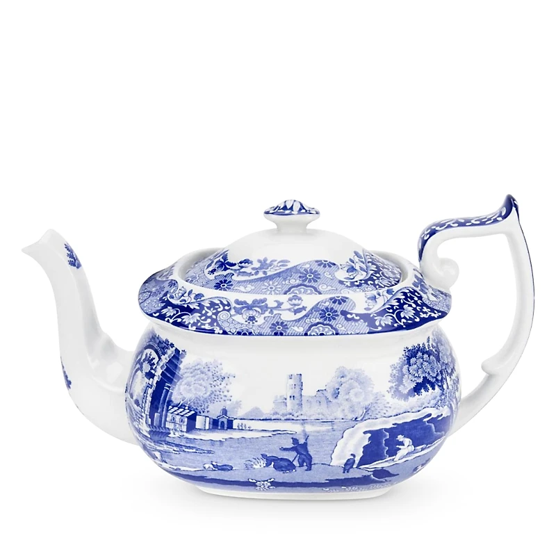 Spode Blue Italian Teapot