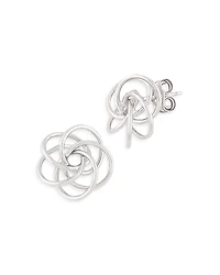 Bloomingdale's Fine Collection Sterling Silver Love Knot Stud Earrings