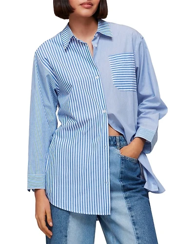 Millie Striped Oversized Shirt