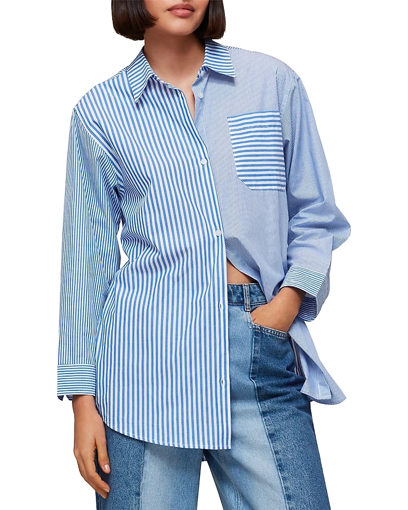 Whistles Millie Striped Over