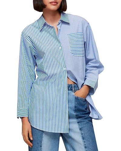 Whistles Millie Striped Over