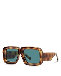Loewe Paula's Ibiza Geometric Sunglasses, 56mm