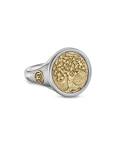David Yurman Men's Life & Death Duality Signet Ring