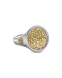 David Yurman Men's Life & Death Duality Signet Ring