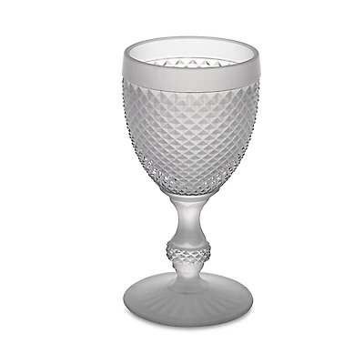 Vista Alegre Bicos Frosted Goblet, Set of 4