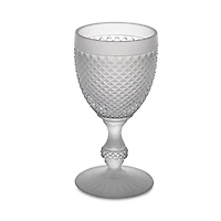 Vista Alegre Bicos Frosted Goblet, Set of 4
