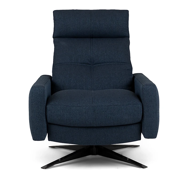 American Leather Rainier Comfort Air Recliner, Apollo Navy