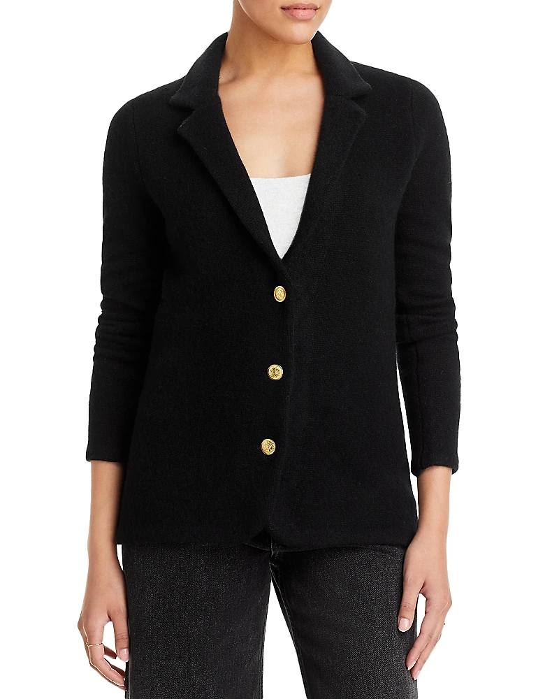 C by Bloomingdale's Cashmere Notch Lapel Blazer - Exclusive