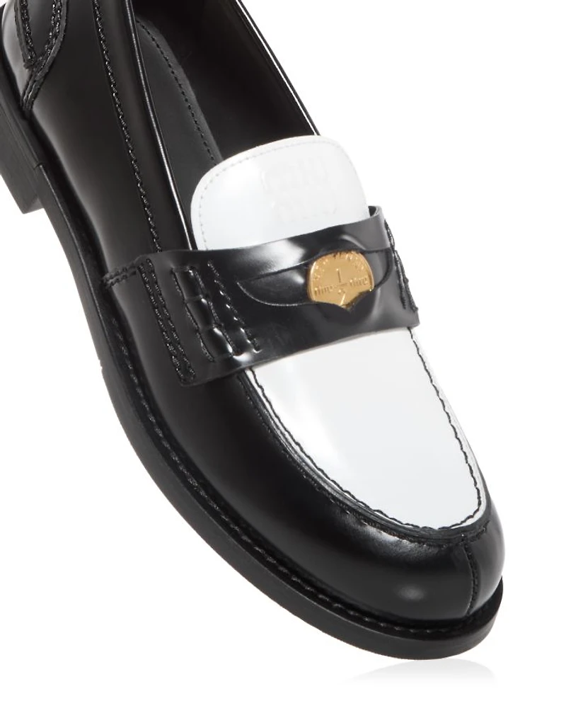 Women's Color Block Penny Loafers