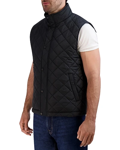 Cole Haan Diamond Quilted Vest