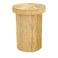 Tov Furniture Acadia Rattan Side Table