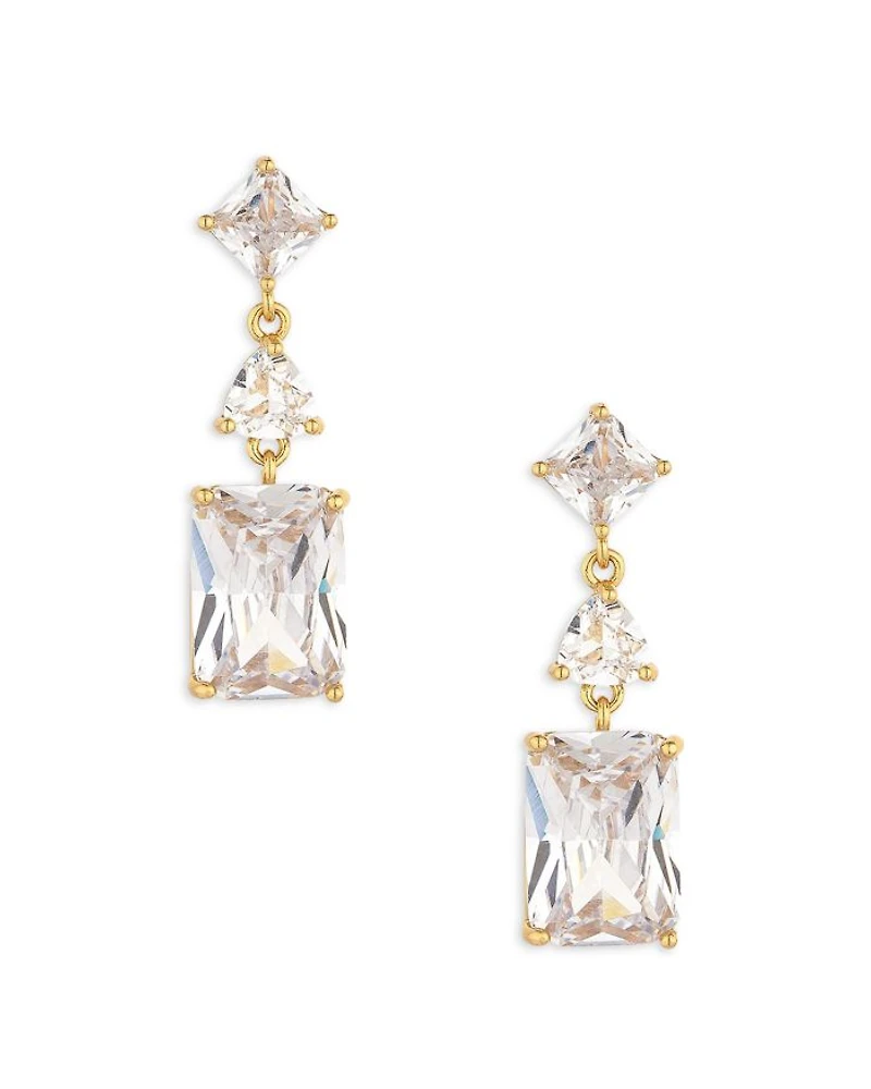 Crystal Fancy Drop Earrings