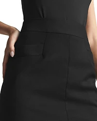 Petite Haisley Pencil Skirt