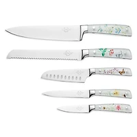 Butterfly Meadow 6-Piece Knife Block Set