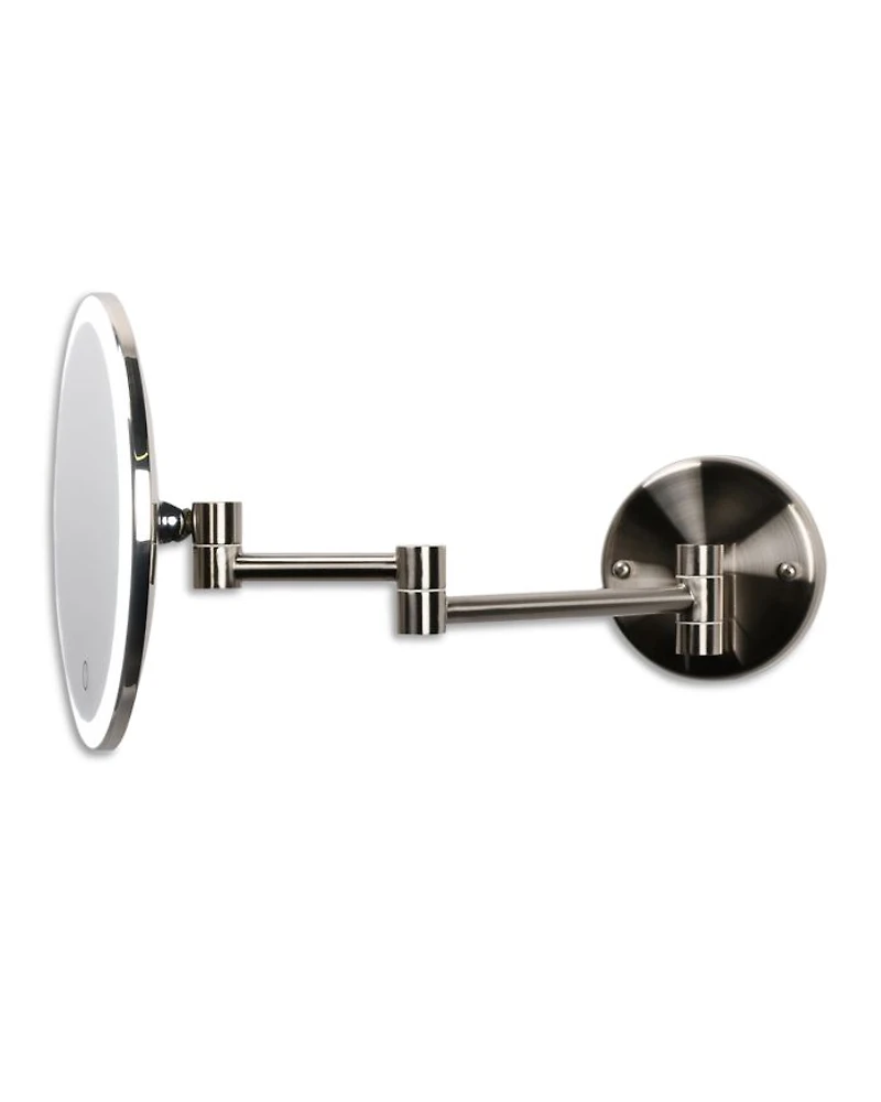 Magnified Rechargeable Wall Mirror