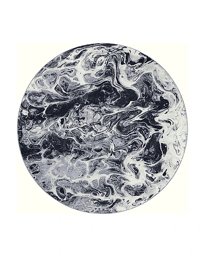 Dalyn Rug Company Kikiamo KK14 Round Area Rug, 8' x 8'