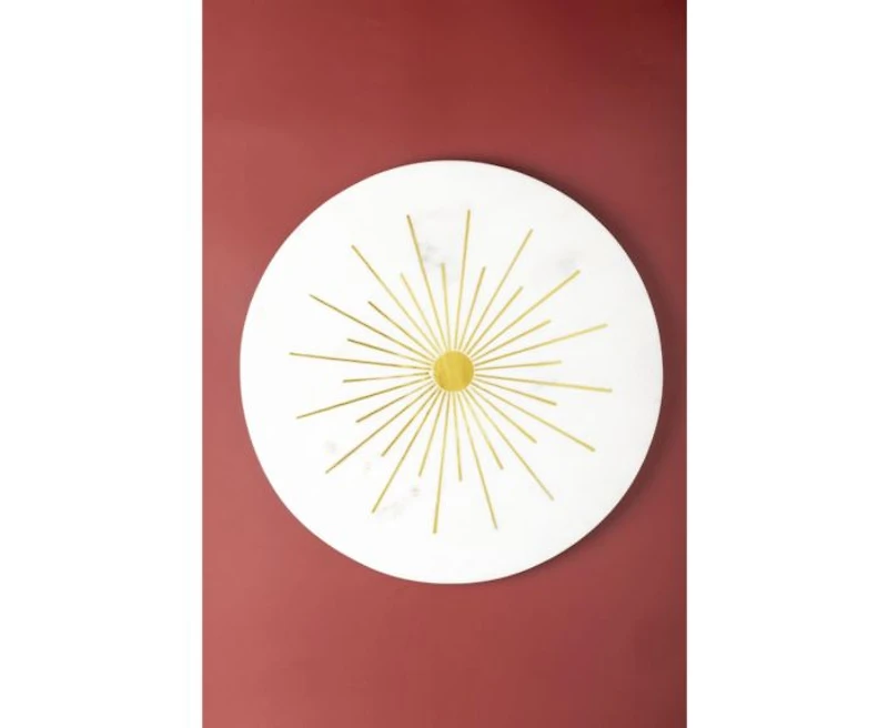 Sunshine Marble Cheese Board 12"