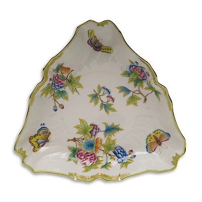 Herend Porcelain Triangle Dish